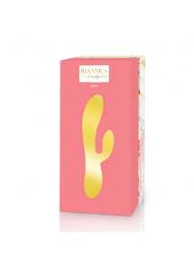 Wibrator podgrzewany z króliczkiem - RS Essentials Xena Rabbit Czerwony