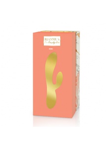 Wibrator podgrzewany z króliczkiem - RS Essentials Xena Rabbit Różowy