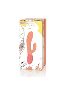 Wibrator podgrzewany z króliczkiem - RS Essentials Xena Rabbit Różowy