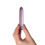 Precyzyjny wibrator podręczny bullet - Rocks-Off Touch of Velvet Vibrator   Fioletowy