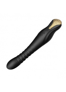 Wibrator posuwisty - Zalo King Vibrating Thruster Czarny