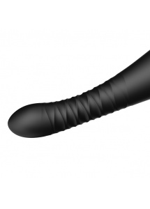 Wibrator posuwisty - Zalo King Vibrating Thruster Czarny