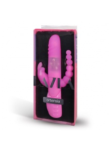 Wibrator potrójny - Layla Ortensia Vibrator Pink  