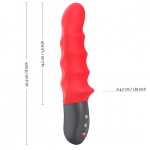 Wibrator pulsujący - Fun Factory Stronic Surf Pulsator II  Czerwony