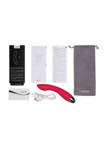 Wibrator punktu G z sensorem dotykowym - Svakom Lisa Touch Sensor Vibrator  Czerwony