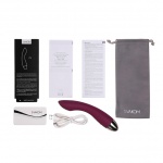 Wibrator punktu G z sensorem dotykowym - Svakom Lisa Touch Sensor Vibrator  Fioletowy