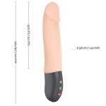 Wibrator realistyczny - Fun Factory Stronic Real Pulsator II Kremowy