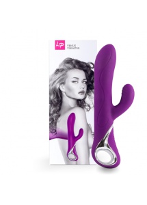 Wibrator rotujący ze symulatorem - LoversPremium Venus Vibrator  Fioletowy