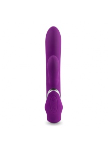 Wibrator rotujący ze symulatorem - LoversPremium Venus Vibrator  Fioletowy