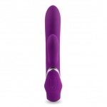 Wibrator rotujący ze symulatorem - LoversPremium Venus Vibrator  Fioletowy