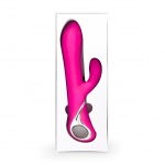 Wibrator rotujący ze symulatorem - LoversPremium Venus Vibrator  Różowy