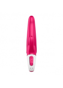 Wibrator króliczek z uchwytem - Satisfyer Vibes Mr. Rabbit Pink  