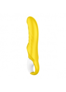 Wibrator z uchwytem karbowany - Satisfyer Vibes Yummy Sunshine Yellow  