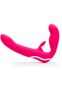 Wibrator strapless - Happy Rabbit Strapless Strap-On Rabbit Vibe   