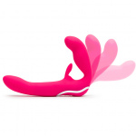 Wibrator strapless - Happy Rabbit Strapless Strap-On Rabbit Vibe   