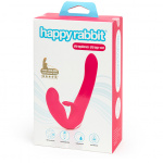 Wibrator strapless - Happy Rabbit Strapless Strap-On Rabbit Vibe   