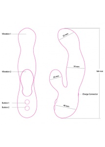 Wibrator stymulujący łechtaczkę - Swan The Swan Princess 