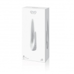 Wibrator stymulujący łechtaczkę - Ovo J2 Rechargeable Rabbit Vibrator  Biały