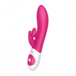 Wibrator stymulujący łechtaczkę całujący - The Rabbit Company The Kissing Rabbit   Różowy