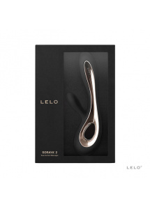 Wibrator stymulujący łechtaczkę - Lelo Soraya 2 Vibrator   Czarny