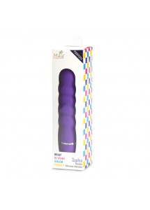 Wibrator świderek - Maia Toys Twistty Silicone Vibrator Purple 