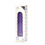Wibrator świderek - Maia Toys Twistty Silicone Vibrator Purple 