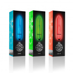 Wibrator świecący - Rocks-Off Neon Nights   Niebieski