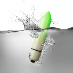 Wibrator świecący - Rocks-Off Neon Nights   Zielony