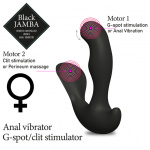 Wibrator unisex analny waginalny - FeelzToys Black Jamba Anal Vibrator  