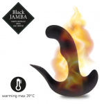 Wibrator unisex analny waginalny - FeelzToys Black Jamba Anal Vibrator  