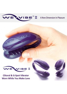 Wibrator We-Vibe II fioletowy (Violet) - Wodoodporny Stymulator Łechtaczki i pkt G