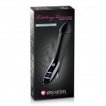 Wibrator z mocną elektrostymulacją - Mystim Tickling Truman eStim Vibrator Black 
