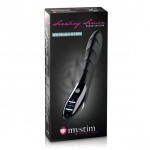 Wibrator z elektrostymulacją - Mystim Sizzling Simon eStim Vibrator Black 