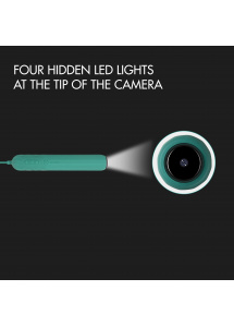 Wibrator z kamerą - Svakom Siime Plus Camera Vibrator Emerald Green  