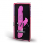 Wibrator z masażerem łechtaczki - Layla Fiorette Vibrator Pink   