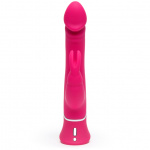 Wibrator z masażerem łechtaczki - Happy Rabbit Realistic Dual Density Rabbit Vibrator   