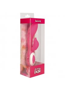 Wibrator z masażerem łechtaczki - Wonderlust Harmony Rechargeable Dual Massager   Różowy
