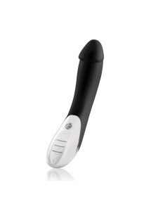 Wibrator ergonomiczny  - Mystim Tickling Truman eStim Vibrator White