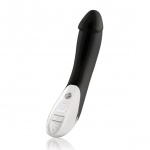 Wibrator ergonomiczny  - Mystim Tickling Truman eStim Vibrator White
