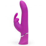 Wibrator z posuwem i masażerem - Happy Rabbit Curve Power Motion Rabbit Vibrator   