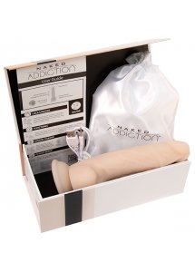 Wibrator z rotacją i przyssawką - Naked Addiction Rotating & Vibrating Dong 8 Inch Vanilla   