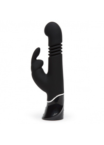 Wibrator z ruchem posuwistym - Fifty Shades of Grey Greedy Girl Rechargeable Thrusting G-Spot Rabbit Vib  