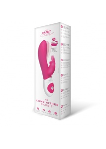 Wibrator króliczek z ruchomą końcówką do stymulacji punktu G - The Rabbit Company The Come Hither Rabbit  Różowy