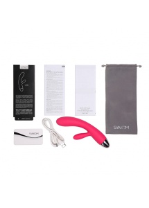 Wibrator z sensorem dotykowym - Svakom Lorna Touch Sensor Czerwony