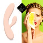 Wibrator ze stymulatorem - FeelzToys Lea Vibrator  Cytrus