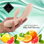 Wibrator ze stymulatorem - FeelzToys Lea Vibrator  Cytrus