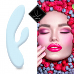 Wibrator ze stymulatorem - FeelzToys Lea Vibrator  Jagoda