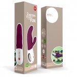 Wibrator ze stymulatorem - Fun Factory Miss Bi Dual Vibrator  Fioletowy