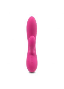 Wibrator ze stymulatorem - FeelzToys Lea Vibrator  Różowy