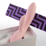 Wibrator ze stymulatorem - FeelzToys Lea Vibrator  Jasnoróżowy